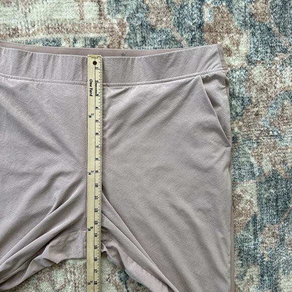 Athleta Matcha Latte Pink Lightweight Comfortable Brooklyn Ankle Jogger Size 22 - Picture 7 of 10